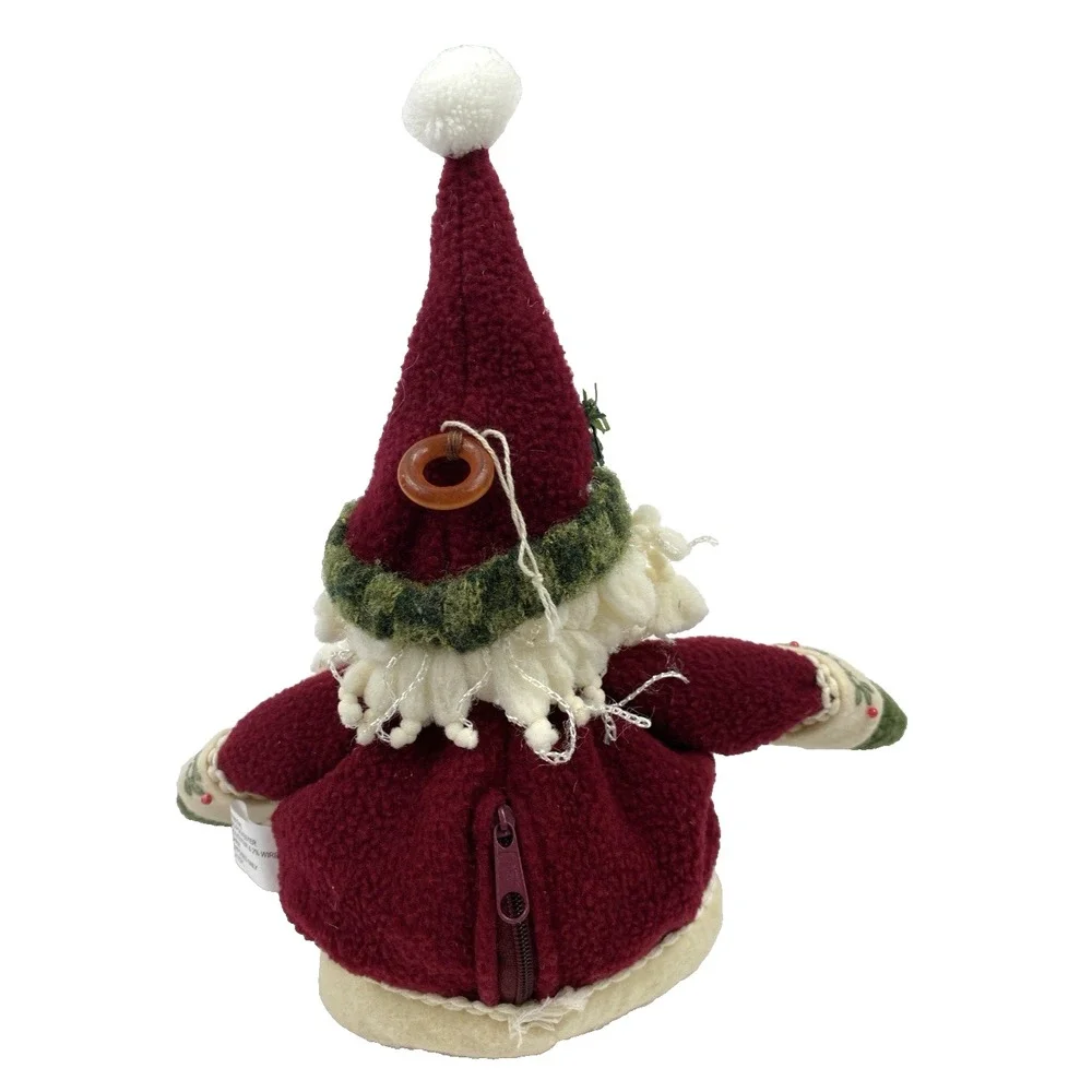 Christmas Holiday Santa Gift Gift Bag or Hanging Ornament